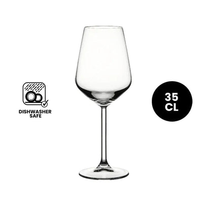 Pasabahce Allerga 440080 Wine Stemware Glass 35cl - 4/Case - HorecaStore