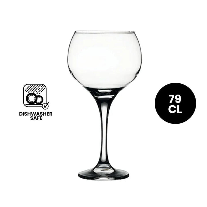 Pasabahce Ambassador 44938 Burgundy 79cl Stemware Glass - 4/Case - HorecaStore