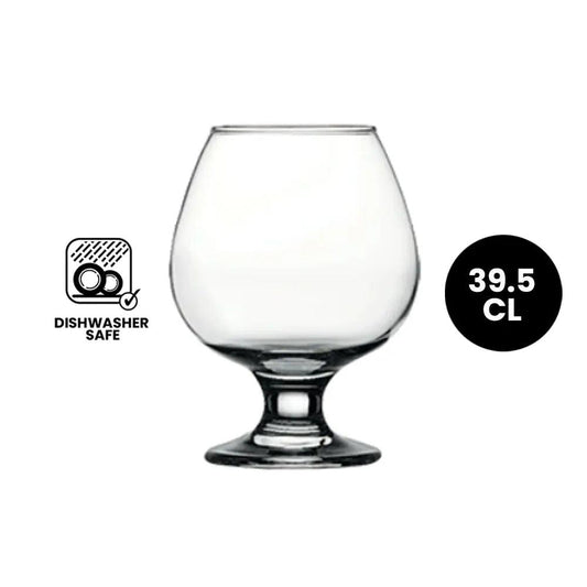 Pasabahce Bistro 44188 Cognac 39.5cl Glass - 4/Case - HorecaStore