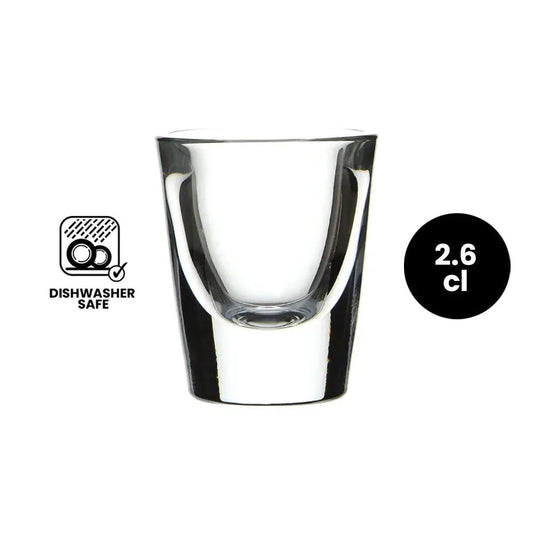 Pasabahce Boston 52184 Mini Shot Glass 2.6cl - 4/Case - HorecaStore