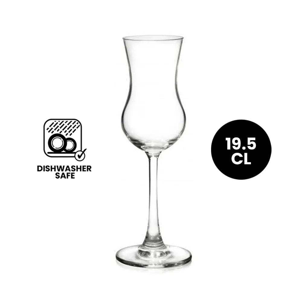 Pasabahce Grappa 44254 Stemwear Glass 19.5cl - 4/Case - HorecaStore