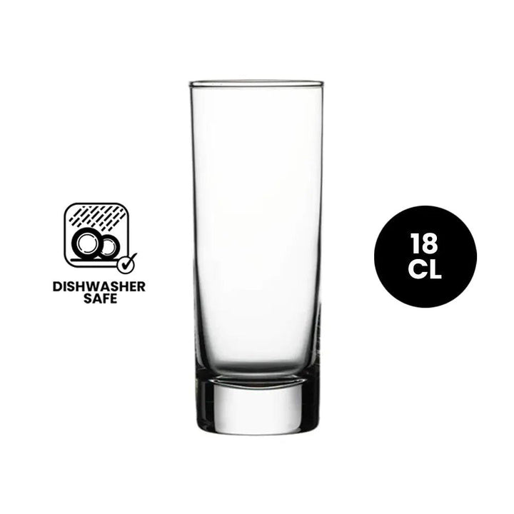 Pasabahce Side 41060 Juice & Long Drink Tumbler Glass 18cl - 4/case - HorecaStore