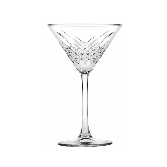 Pasabahce Timeless 440176 Martini Stemware Glass 23cl - 4/Case - HorecaStore