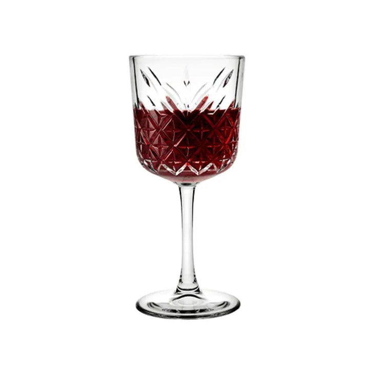 Pasabahce Timeless 440276 Red Wine Stemware Glass 33cl - 4/Case - HorecaStore