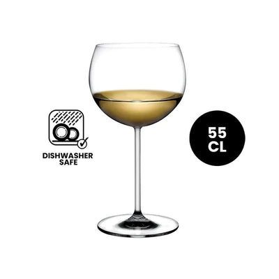 Pasbahce 66124 Nude Bourgogne Crystal Wine Stemware Glass 55cl, 4/Case
