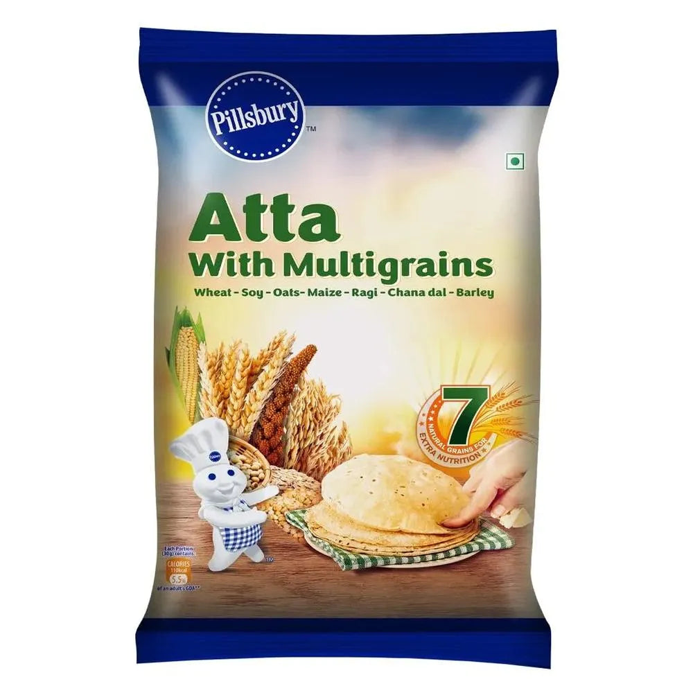 Pillsbury Chakki Atta Multi Grain (Flour) 5 kg