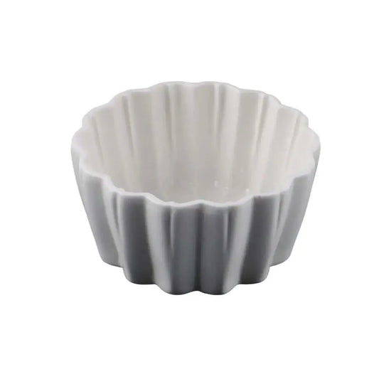 Porceletta Porcelain Baking Cake Mould Ivory, 9.5 x 9.5 x 4.8 cm