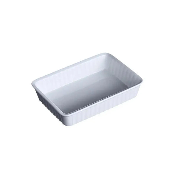 Porceletta Porcelain Baking Rectangular Dish Ivory, 17.2 x 12.2 cm