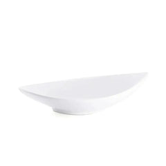 Porceletta Porcelain Boat Bowl Ivory, 29.5 cm