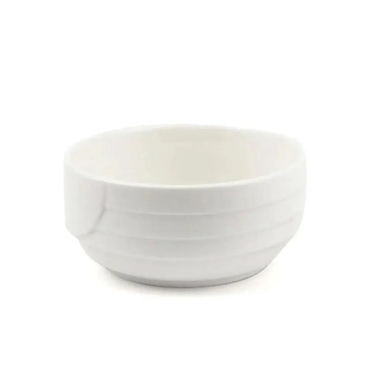 Porceletta Porcelain Bowl Castillo Design Ivory, 8.3 cm