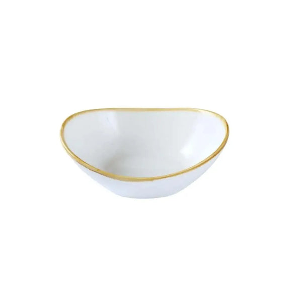 Porceletta Porcelain Bowl Ivory Mocha, 15 cm