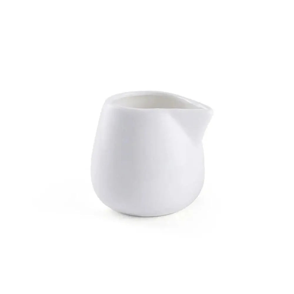 Porceletta Porcelain Creamer without Handle Ivory, 55 ml