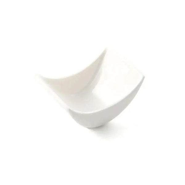 Porceletta Porcelain Dish Ivory, 7.5 cm