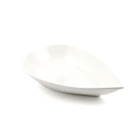 Porceletta Porcelain Drop Soup Plate Ivory, 30 cm