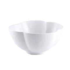 Porceletta Porcelain Flower Deep Bowl Ivory, 15.8 cm