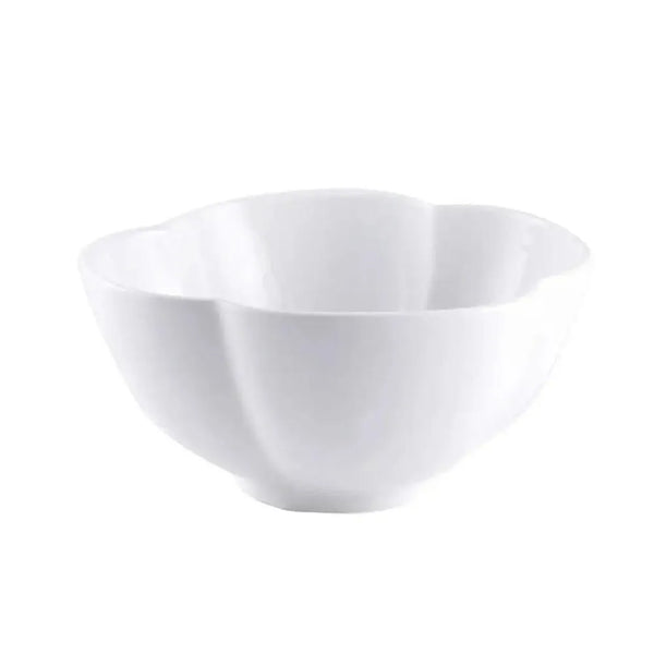 Porceletta Porcelain Flower Deep Bowl Ivory, 18 cm