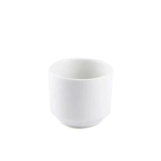 Porceletta Porcelain Large Egg Cup Ivory, 5.5 cm