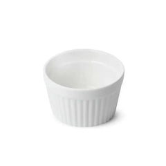 Porceletta Porcelain Lined Ramekin Ivory, 6.8 cm