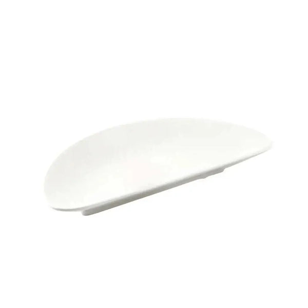 Porceletta Porcelain Moon Flat Plate Ivory, 23 cm