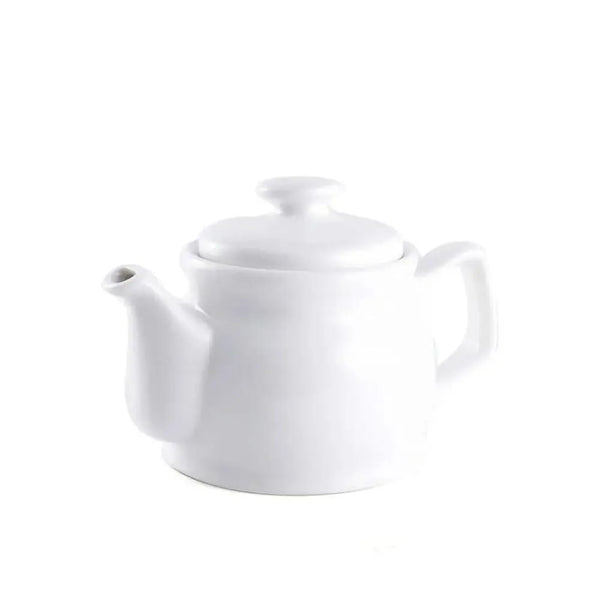 Porceletta Porcelain Old Fashioned Tea Pot Ivory, 450 ml