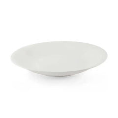 Porceletta Porcelain Ouzi Round Plate Ivory, 30.3 cm