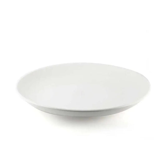 Porceletta Porcelain Ouzi Round Plate Ivory, 45 cm