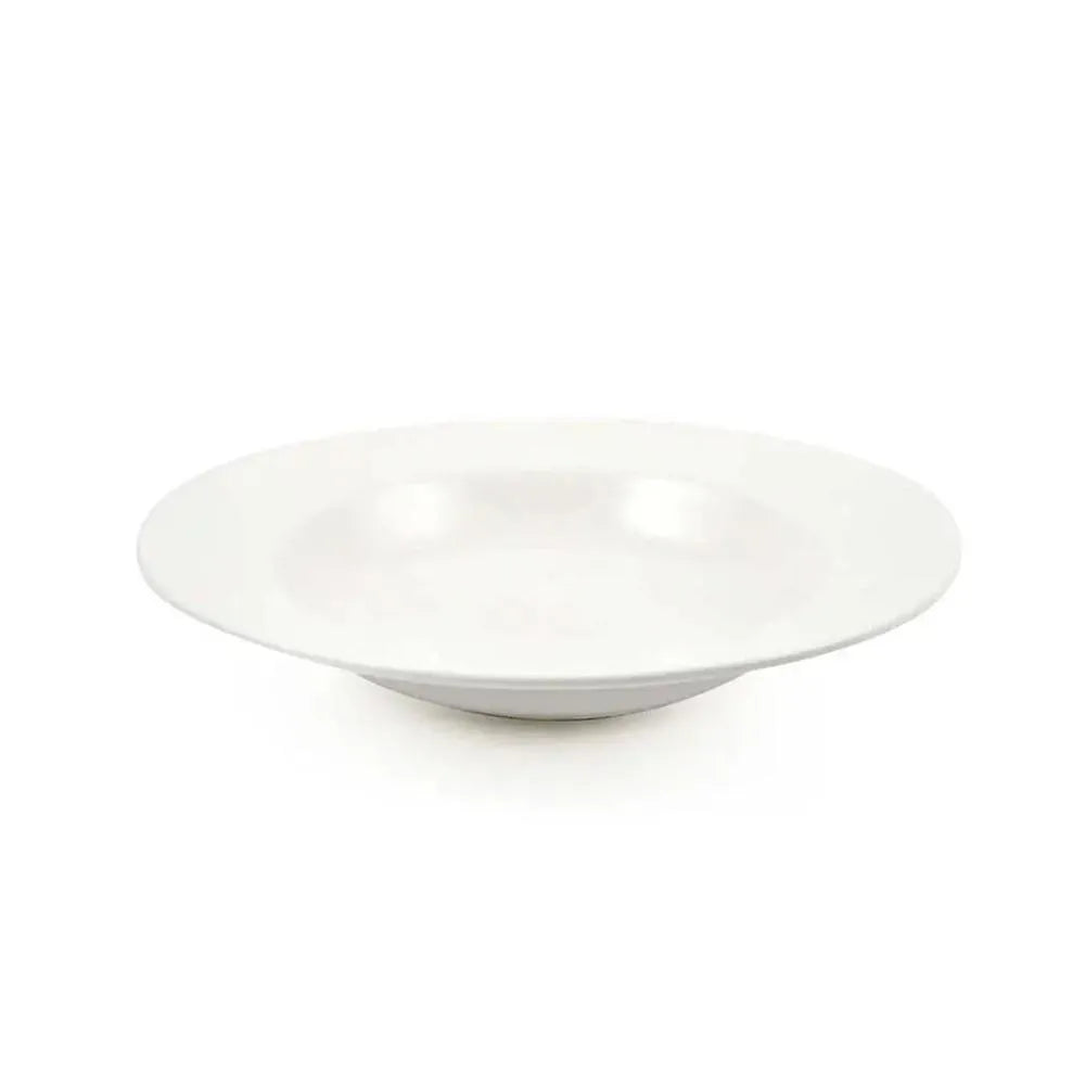 Porceletta Porcelain Pasta & Soup Plate Ivory, 23.5 cm