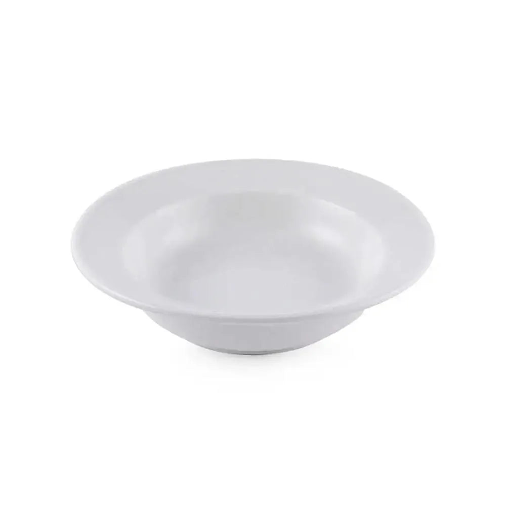 Porceletta Porcelain Rimmed Salad Bowl Ivory, 15.3 cm