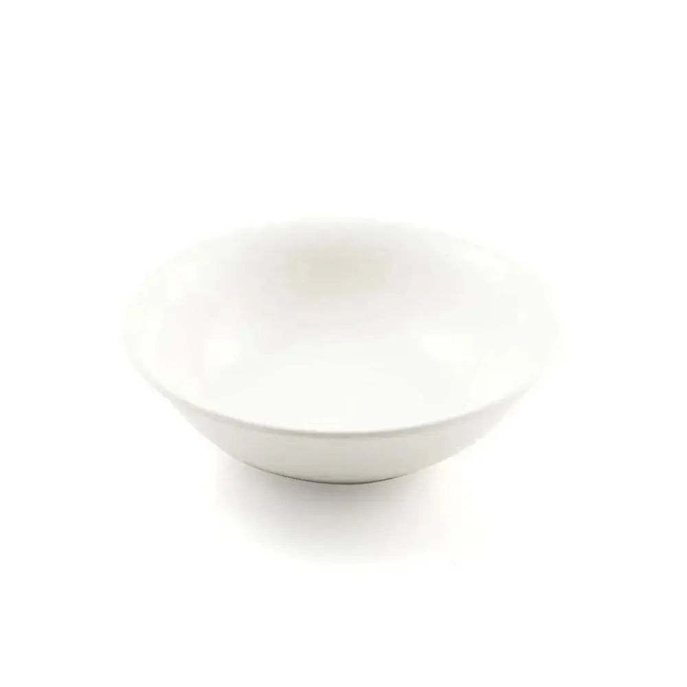 Porceletta Porcelain Rimmed Salad Bowl Ivory, 15 cm