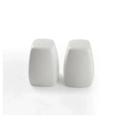 Porceletta Porcelain Salt Shaker Coup Shape Ivory, 5.5 x 7.5 cm