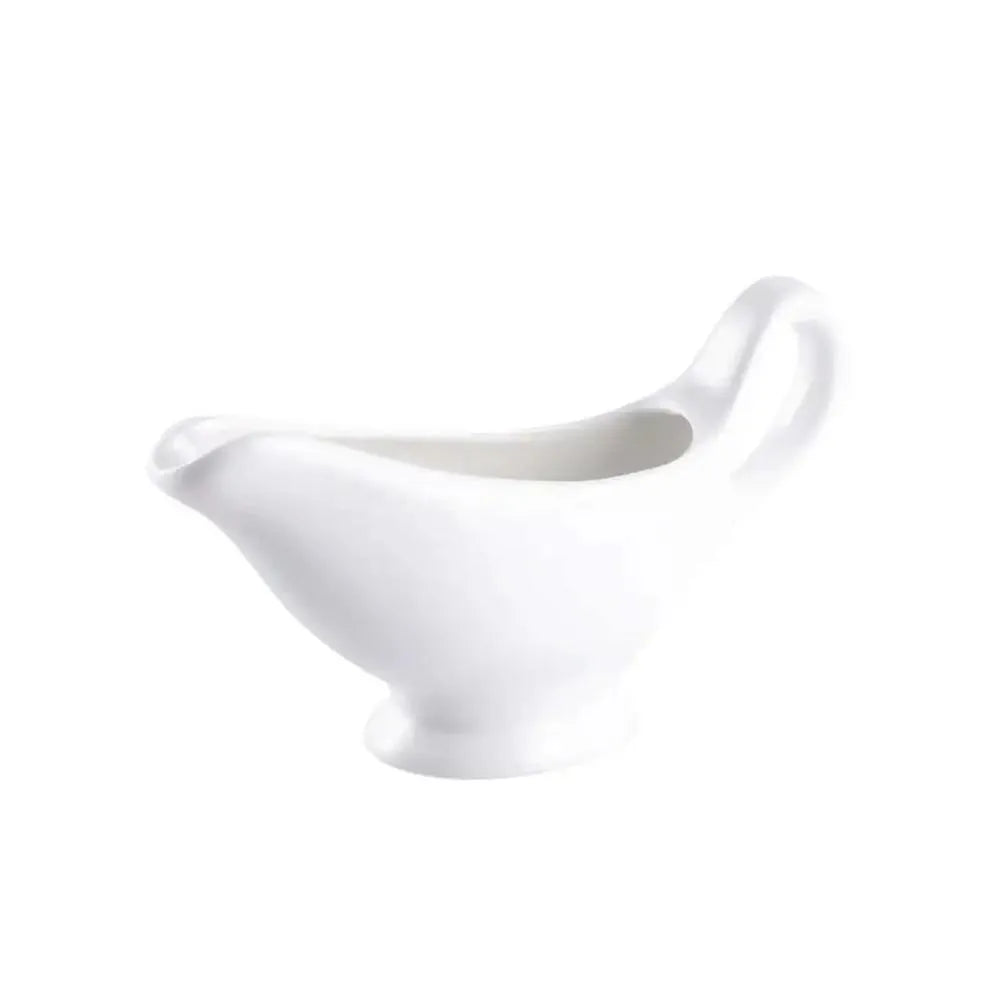 Porceletta Porcelain Sauce Boat Ivory, 15 cm