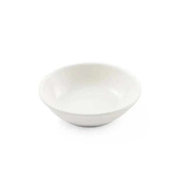 Porceletta Porcelain Sauce Dish Ivory, 9.5 cm