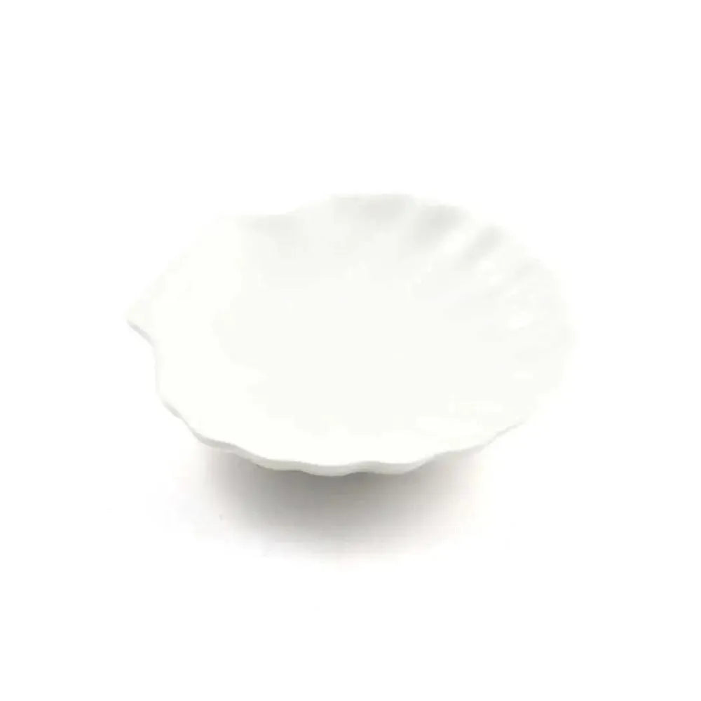 Porceletta Porcelain Shell Dish Ivory, 10 cm