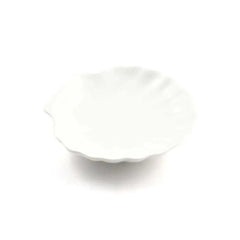 Porceletta Porcelain Shell Dish Ivory, 4.7 cm