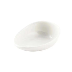 Porceletta Porcelain Slide Bowl Ivory, 10 cm