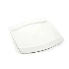 Porceletta Porcelain Square Plate Meena Design Ivory, 28 cm