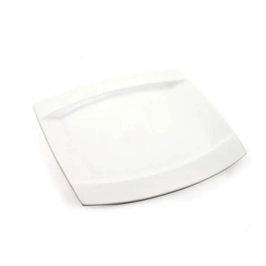 Porceletta Porcelain Square Plate Meena Design Ivory, 28 cm