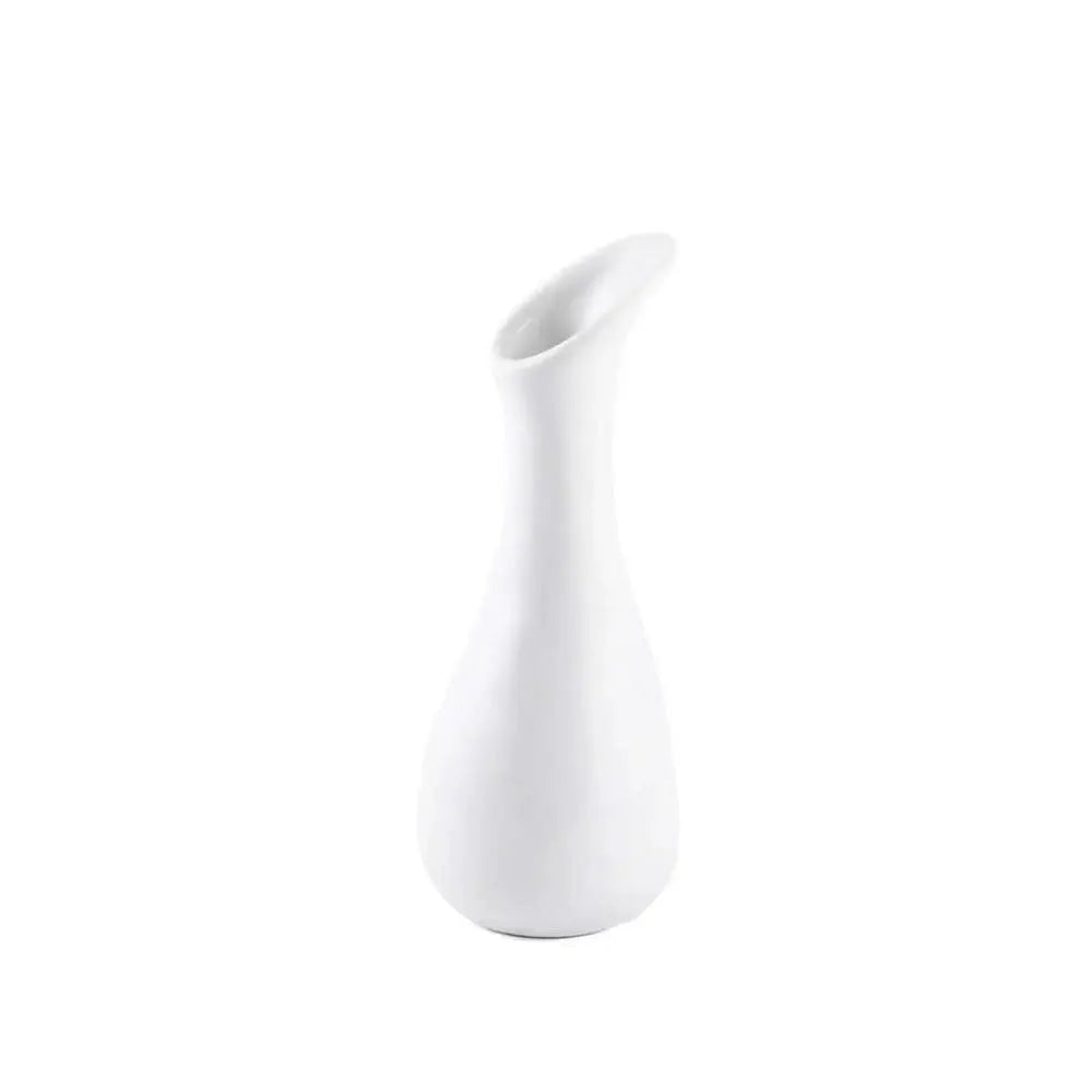 Porceletta Porcelain Vase Ivory, 15 cm