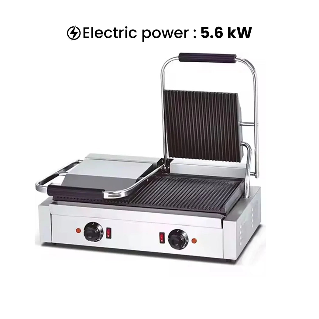 THS Electric Contact grill Double Head, 5.6 kW, 86 x 31 x 20 cm