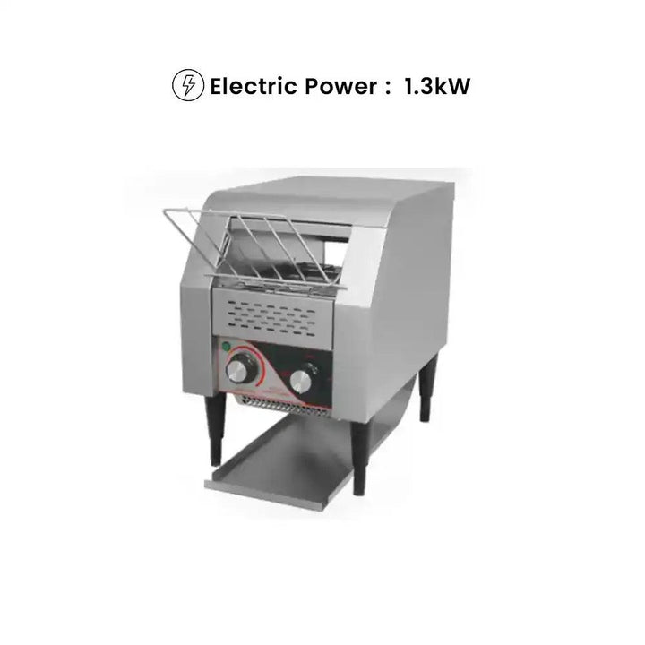 Beckers CV-1 Electric Conveyer Toaster With 150-180 Slices Per Hour production, Power 1.3 kW - HorecaStore