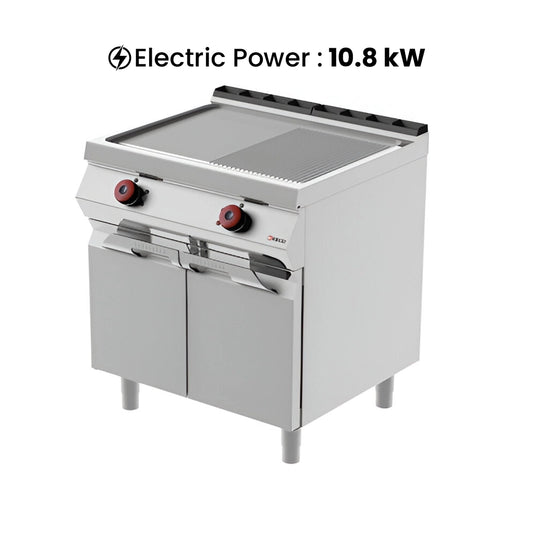 Desco Electric Grill Double Plate Grooved, 10.8 kW, 80 x 70 x 90 cm