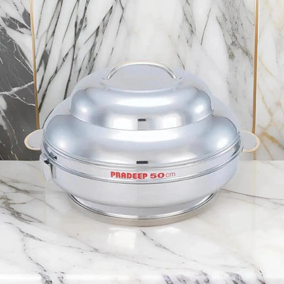 Pradeep Sparkling Jumbo Stainless SteelHot Pot, 30 cm