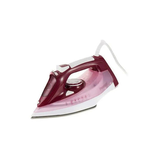 Prestige ceramic Steam Iron (red&white), 2600 w