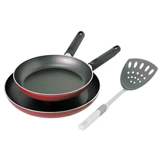 Prestige Frypan (22+28CM) Twinpack set With Tool, 2.1 L