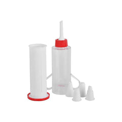 Prestige Icing  Nozzles, Set 5 (white & red)