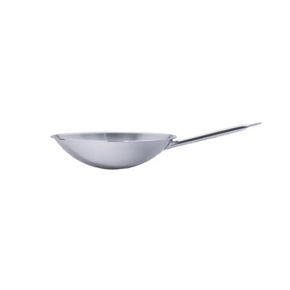 Pujadas P239236 Stainless Steel Wok Flat Bottom 36 cm