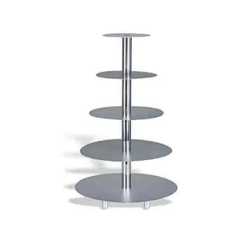 Pujadas P837003 Aluminium Cake Stand,  ø 20 / 26 / 33 cm