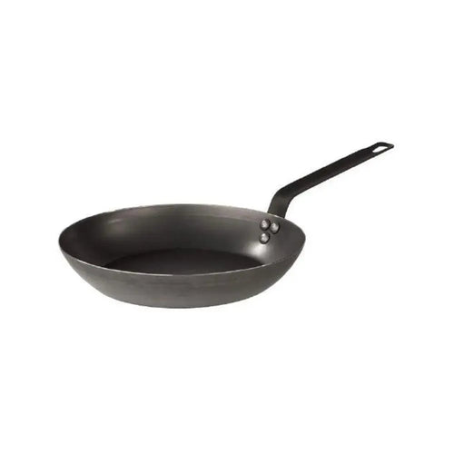 Pujadas Spain P135128 Black Steel Lyonnaise Fry Pan D28 cm