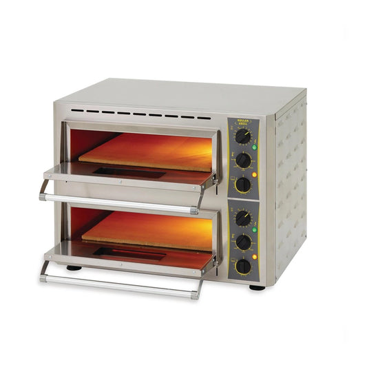 roller-grill-countertop-twin-deck-electric-pizza-oven-5-kw