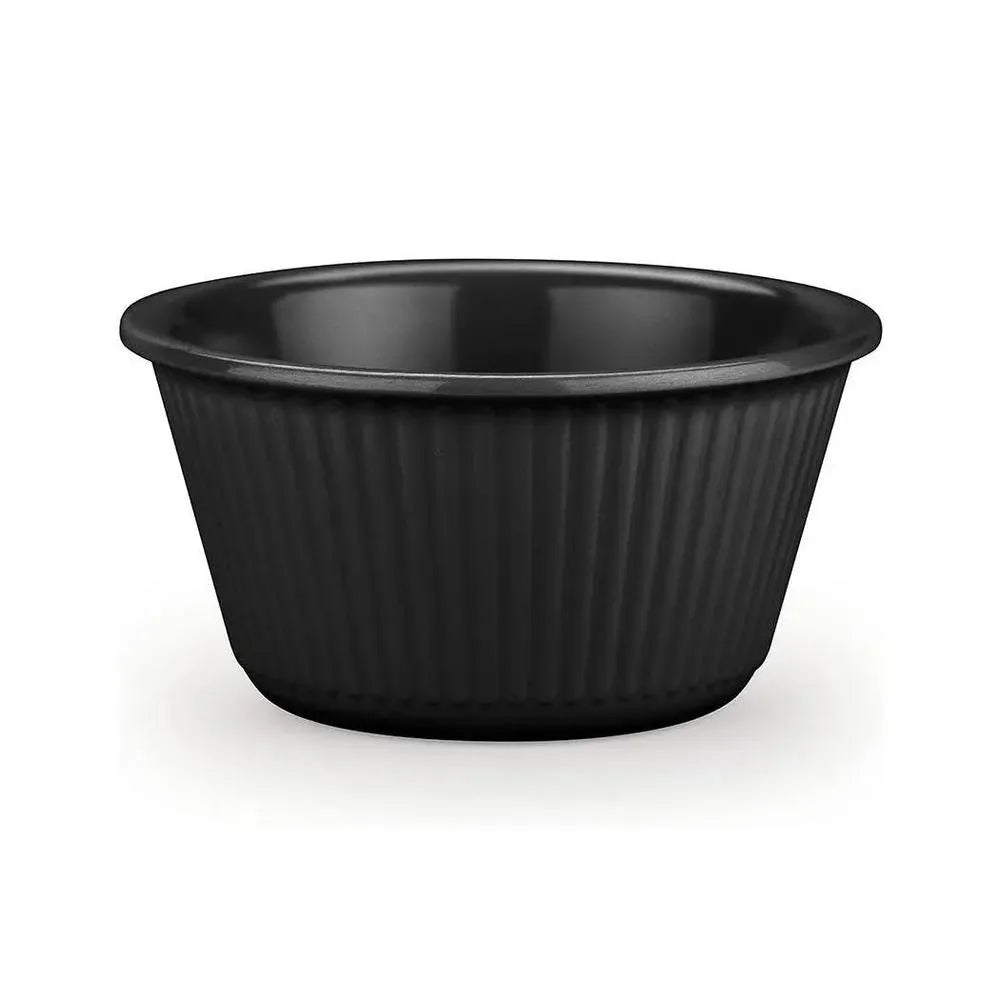 Rubber Plas Tech Black Polycarbonate Jam Bowl 60 ml